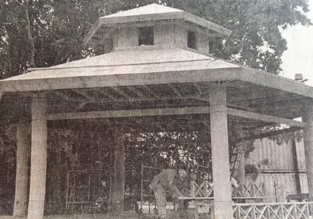 Bandstand Nearing Completion