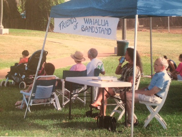 Sunday Afternoon at the Waialua Bandstand